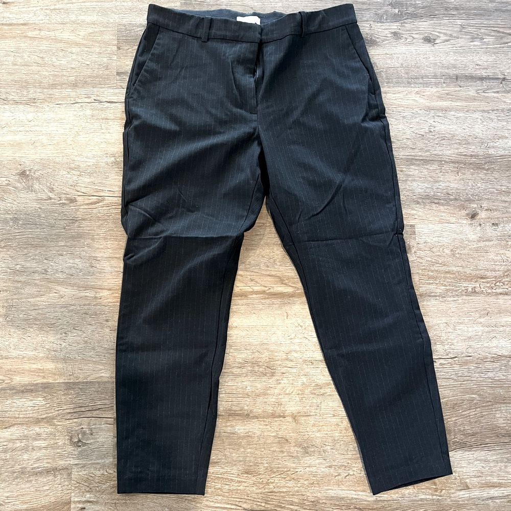 Pinstripe Work Pants